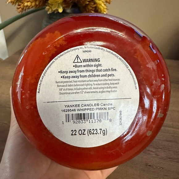 Yankee Candle Whipped Pumpkin Spice Candle - Picture 3 of 4